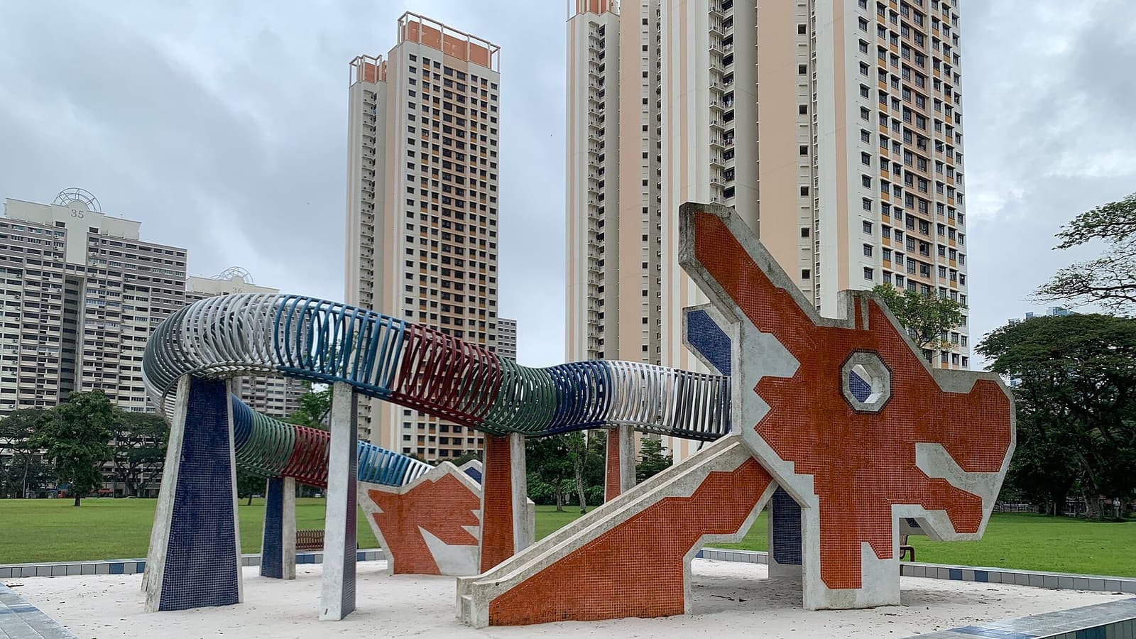 The dragon playground in Toa Payoh